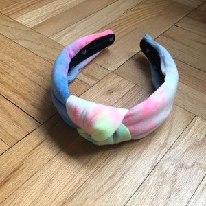 Lele Sadoughi tie dye headband